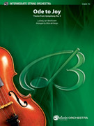 Cover icon of Ode to Joy (COMPLETE) sheet music for string orchestra by Ludwig van Beethoven and Elliot Del Borgo, classical score, intermediate skill level