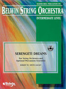 Cover icon of Serengeti Dreams sheet music for string orchestra (full score) by Robert W. Smith, easy/intermediate skill level