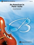 Cover icon of An American in Paris Suite (COMPLETE) sheet music for full orchestra by George Gershwin, classical score, intermediate skill level
