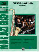 Cover icon of Fiesta Latina (COMPLETE) sheet music for jazz band by Victor Lopez, easy skill level
