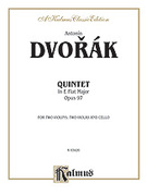 Cover icon of String Quintet in E-Flat Major, Op. 97 (COMPLETE) sheet music for string quintet by Antonin Dvorak and Antonin Dvorak, classical score, intermediate skill level