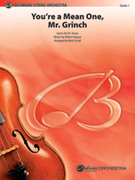 Cover icon of You're a Mean One, Mr. Grinch sheet music for string orchestra (full score) by Anonymous and Bob Cerulli, beginner skill level