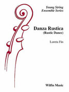 Cover icon of Danza Rustica sheet music for string orchestra (full score) by Loreta Fin, easy skill level