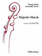 Cover icon of Majestic March (COMPLETE) sheet music for string orchestra by Anonymous, easy/intermediate skill level