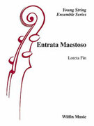 Cover icon of Entrata Maestoso sheet music for string orchestra (full score) by Loreta Fin, easy skill level