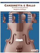 Cover icon of Canzonetta e Ballo (COMPLETE) sheet music for string orchestra by Anonymous, easy/intermediate skill level