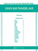 Cover icon of Havah Nagilah sheet music for full orchestra (full score) by Anonymous, intermediate skill level