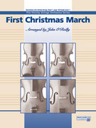 Cover icon of First Christmas March sheet music for string orchestra (full score) by Anonymous and John O'Reilly, beginner skill level