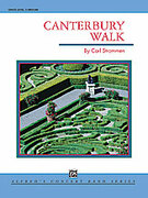 Cover icon of Canterbury Walk sheet music for concert band (full score) by Carl Strommen, easy/intermediate skill level