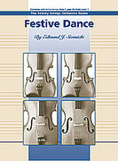 Cover icon of Festive Dance sheet music for string orchestra (full score) by Edmund J. Siennicki, classical score, beginner skill level
