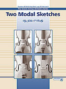 Cover icon of Two Modal Sketches sheet music for string orchestra (full score) by John O'Reilly, beginner skill level