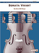 Cover icon of Sonata Vivant sheet music for string orchestra (full score) by Elliot Del Borgo, easy skill level