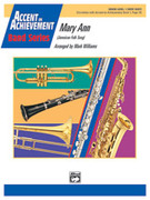 Cover icon of Mary Ann (COMPLETE) sheet music for concert band by Anonymous and Mark Williams, beginner skill level