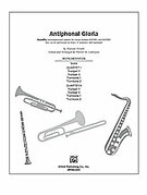 Cover icon of Antiphonal Gloria sheet music for Choral Pax (full score) by Antonio Vivaldi and Patrick Liebergen, classical score, easy/intermediate skill level