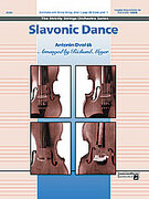 Cover icon of Slavonic Dance sheet music for string orchestra (full score) by Antonin Dvorak and Antonin Dvorak, classical score, beginner skill level
