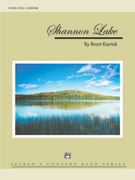 Cover icon of Shannon Lake sheet music for concert band (full score) by Brant Karrick, easy/intermediate skill level