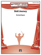 Cover icon of Bold Journey sheet music for concert band (full score) by Jared Spears, easy skill level