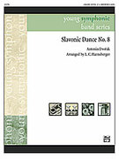 Cover icon of Slavonic Dance No. 8 sheet music for concert band (full score) by Antonin Dvorak and Antonin Dvorak, classical score, easy/intermediate skill level
