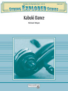Cover icon of Kabuki Dance sheet music for string orchestra (full score) by Richard Meyer, beginner skill level
