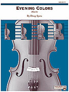 Cover icon of Evening Colors sheet music for string orchestra (full score) by Doug Spata, easy/intermediate skill level