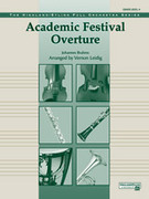 Cover icon of Academic Festival Overture sheet music for full orchestra (full score) by Johannes Brahms and Vernon Leidig, classical score, intermediate skill level