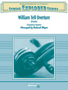 Cover icon of William Tell Overture sheet music for string orchestra (full score) by Gioacchino Rossini, classical score, easy skill level