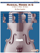 Cover icon of Musical Moods in G (COMPLETE) sheet music for string orchestra by Dean Logsdon, intermediate skill level