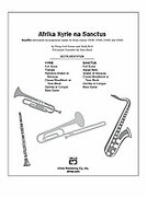 Cover icon of Afrika Kyrie na Sanctus (COMPLETE) sheet music for Choral Pax by Andy Beck, easy/intermediate skill level