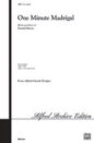 One Minute Madrigal sheet music