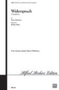 Widerspruch sheet music