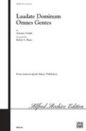 Laudate Dominum Omnes Gentes sheet music