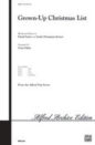 Grown-Up Christmas List sheet music