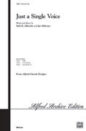 Just a Single Voice sheet music