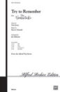 Try to Remember sheet music