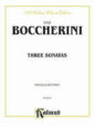 Three Sonatas Cello and Piano sheet music