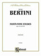 Forty-nine Etudes Op. 101 and 166 sheet music