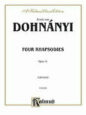 Four Rhapsodies Op. 11 sheet music