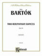 Two Roumanian Dances Op. 8A sheet music