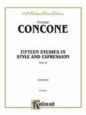 Fifteen Studies in Style and Expression Op. 25 sheet music