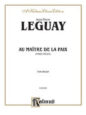 Au Maitre De La Paix sheet music