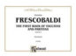 First Book of Toccatas and Partitas Organ or Cembalo Volume I sheet music