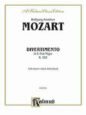 Divertimento in E flat Major K. 563 sheet music