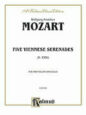 Five Viennese Serenades K. 439b sheet music