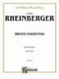 Twelve Fughettas Op. 123A sheet music