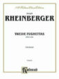 Twelve Fughettas Op. 123B sheet music