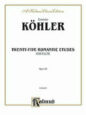 Khler: Twenty-Five Romantic Etudes, Op. 66 (COMPLETE) for flute by Ernesto Kohler