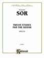 Twelve Etudes Op. 29 sheet music