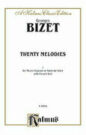Twenty Melodies-- Mezzo-Soprano or Baritone sheet music