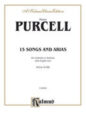 Fifteen Songs and Airs Contralto or Baritone from the Operas and Masques sheet music