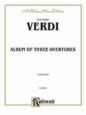 Verdi Album of Three Overtures sheet music